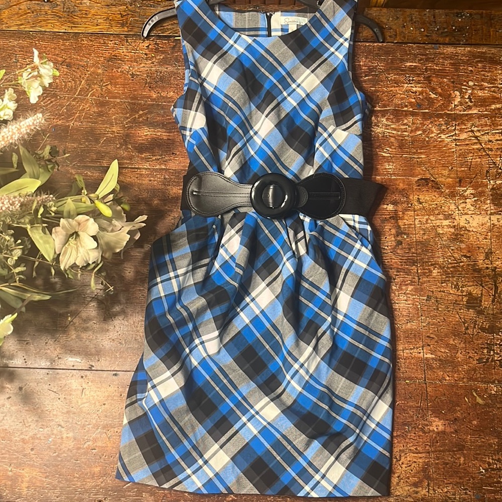 Speechless Womans size 5 Dress Belted Sleeveless